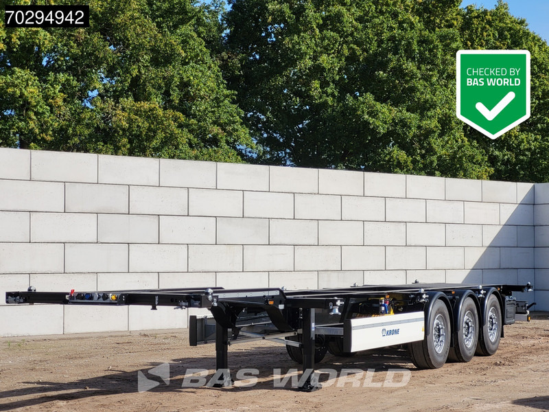 Krone SD NEW 20ft 30ft 40ft Liftachse - Containerbil/ Veksellad sættevogn: billede 1 Krone SD NEW 20ft 30ft 40ft Liftachse - Containerbil/ Veksellad sættevogn: billede 1