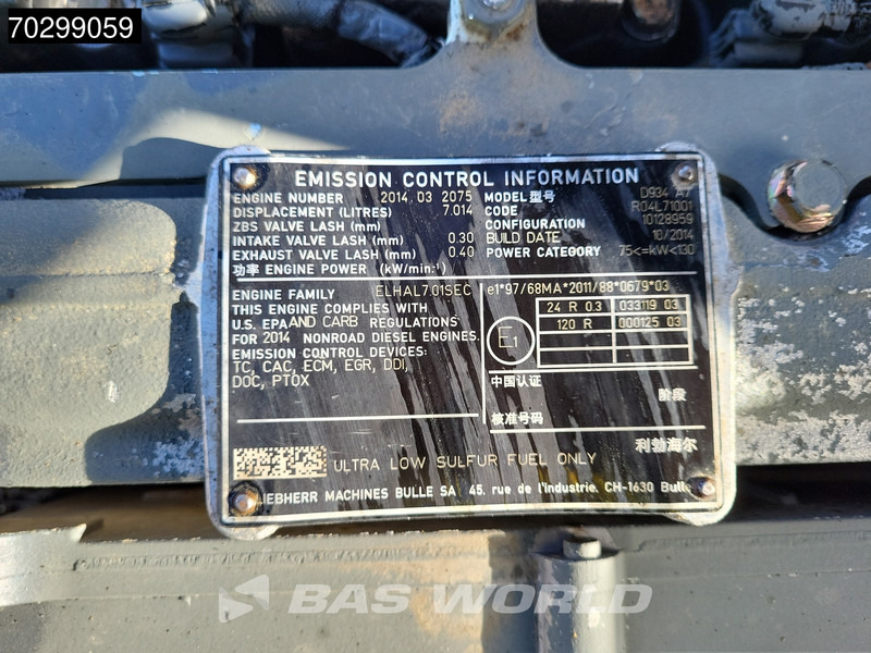 Bæltegravemaskine Liebherr R924 WLC GPS: billede 19 Bæltegravemaskine Liebherr R924 WLC GPS: billede 19