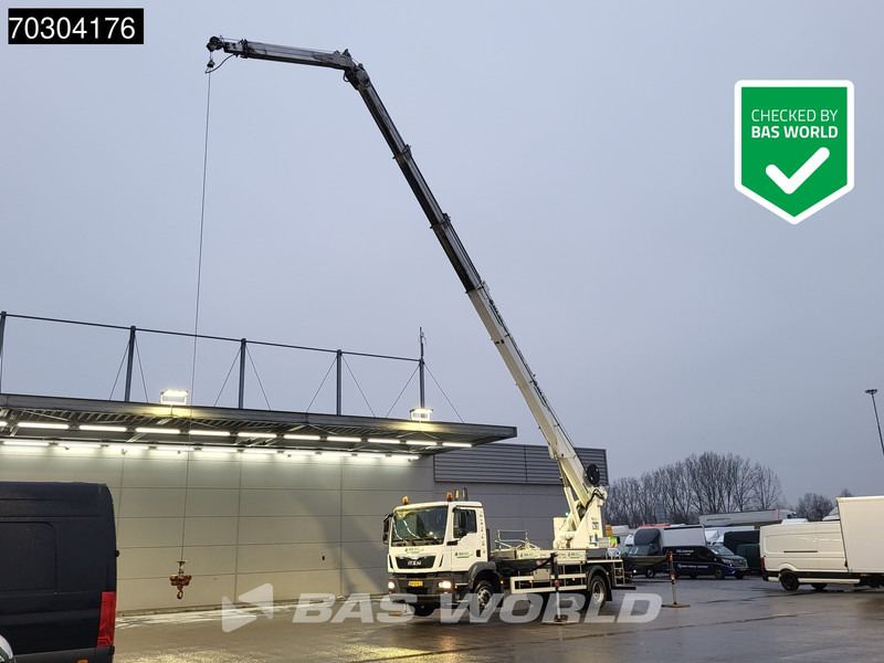 MAN TGM 18.250 44mtrs Böcker AK44/4000 Telescopic crane Manual Euro 6 - Groft terræn kran: billede 1 MAN TGM 18.250 44mtrs Böcker AK44/4000 Telescopic crane Manual Euro 6 - Groft terræn kran: billede 1