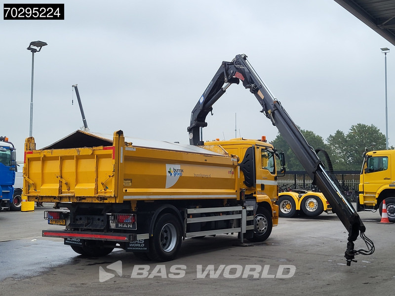 MAN TGM 18.250 TGM 4X2 NL-Truck 10m3 HSW Tipper 13Ton HMF 1300-K2 Crane Automatic Euro 6 - Tipvogn lastbil, Lastbil med kran: billede 5 MAN TGM 18.250 TGM 4X2 NL-Truck 10m3 HSW Tipper 13Ton HMF 1300-K2 Crane Automatic Euro 6 - Tipvogn lastbil, Lastbil med kran: billede 5