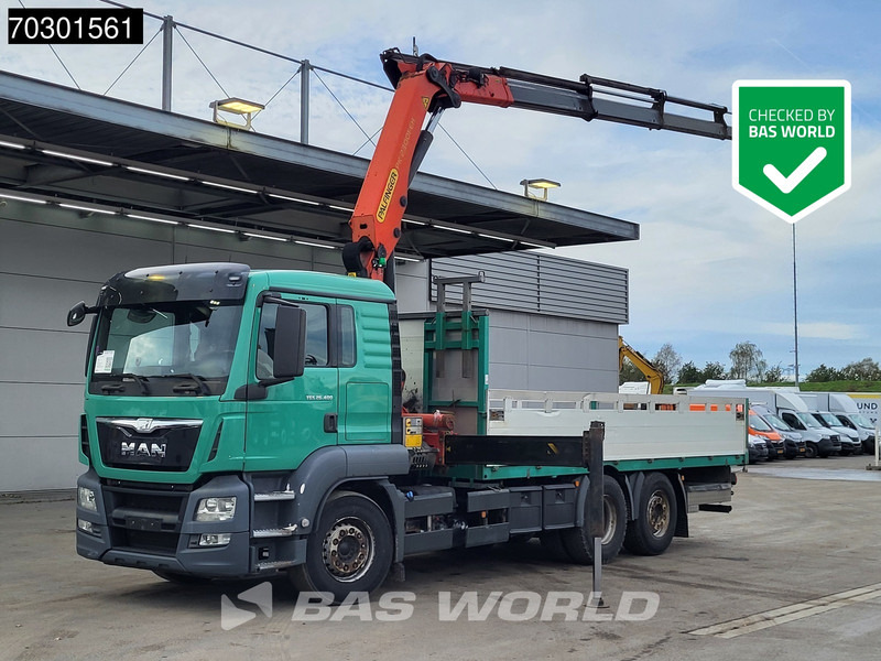MAN TGS 26.400 6X2 Palfinger PK23001 EH Crane Kran Remote Retarder Euro 6 - Lastbil med lad, Lastbil med kran: billede 1 MAN TGS 26.400 6X2 Palfinger PK23001 EH Crane Kran Remote Retarder Euro 6 - Lastbil med lad, Lastbil med kran: billede 1