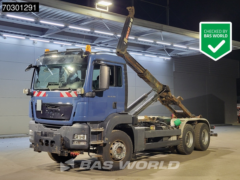 MAN TGS 26.400 6X4 Hiab XR21S56 Containersystem Automatic Euro 5 - Lastbil kroghejs: billede 1 MAN TGS 26.400 6X4 Hiab XR21S56 Containersystem Automatic Euro 5 - Lastbil kroghejs: billede 1