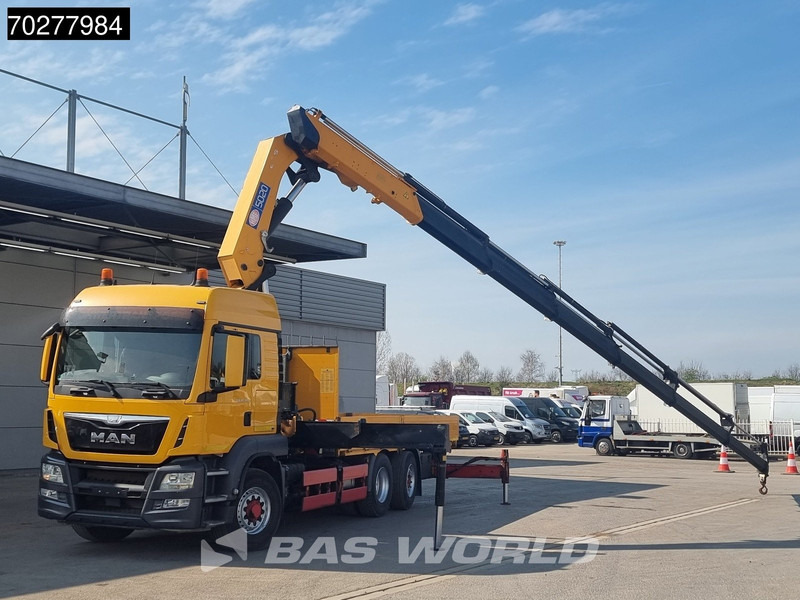 MAN TGS 26.480 6X4 HMF 5020 K6 Crane Kran 6x2H4 Hydrodrive Euro 6 - Lastbil med lad, Lastbil med kran: billede 3 MAN TGS 26.480 6X4 HMF 5020 K6 Crane Kran 6x2H4 Hydrodrive Euro 6 - Lastbil med lad, Lastbil med kran: billede 3