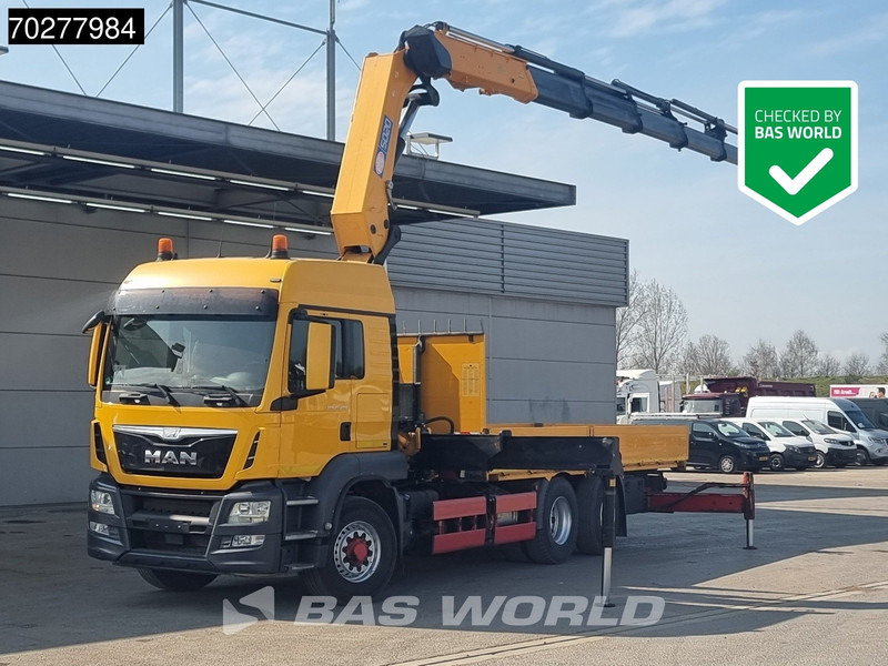 MAN TGS 26.480 6X4 HMF 5020 K6 Crane Kran 6x2H4 Hydrodrive Euro 6 - Lastbil med lad, Lastbil med kran: billede 1 MAN TGS 26.480 6X4 HMF 5020 K6 Crane Kran 6x2H4 Hydrodrive Euro 6 - Lastbil med lad, Lastbil med kran: billede 1