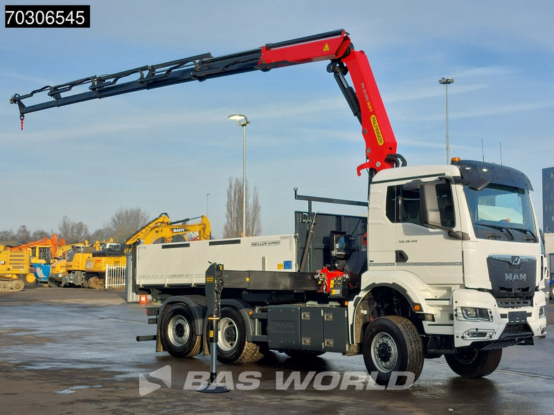 MAN TGS 28.520 6X4 NEW Palfinger PK24001 SLD 5 Kran 2-way tipper Retarder Lift+Steering Axle - Tipvogn lastbil, Lastbil med kran: billede 3 MAN TGS 28.520 6X4 NEW Palfinger PK24001 SLD 5 Kran 2-way tipper Retarder Lift+Steering Axle - Tipvogn lastbil, Lastbil med kran: billede 3
