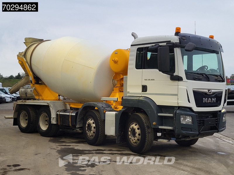 MAN TGS 32.420 8X4 9m3 Stetter Mixer Steel Suspension Automatic Euro 6 - Betonbil: billede 3 MAN TGS 32.420 8X4 9m3 Stetter Mixer Steel Suspension Automatic Euro 6 - Betonbil: billede 3