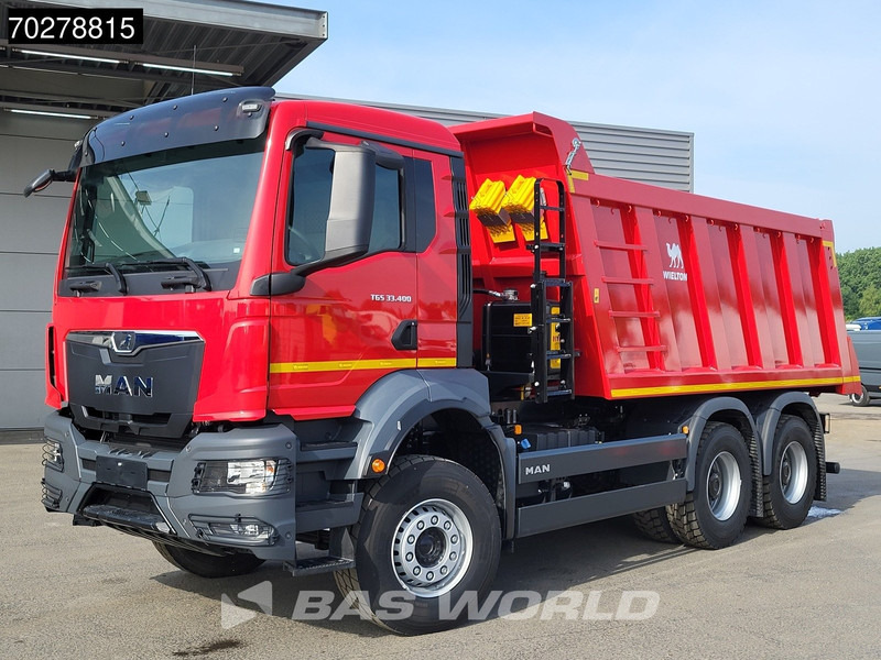 Ny Tipvogn lastbil MAN TGS 33.400 6X4 NEW! 16m3 Wielton tipper Manual body heating Big-Axle Euro 5: billede 5 Ny Tipvogn lastbil MAN TGS 33.400 6X4 NEW! 16m3 Wielton tipper Manual body heating Big-Axle Euro 5: billede 5