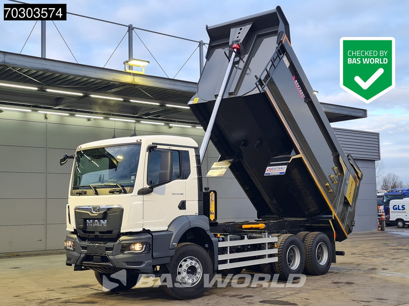 MAN TGS 33.480 6X4 NEW! 20m3 Tipper Steelsuspension Big-Axle Automatic Euro 6 - Tipvogn lastbil: billede 1 MAN TGS 33.480 6X4 NEW! 20m3 Tipper Steelsuspension Big-Axle Automatic Euro 6 - Tipvogn lastbil: billede 1