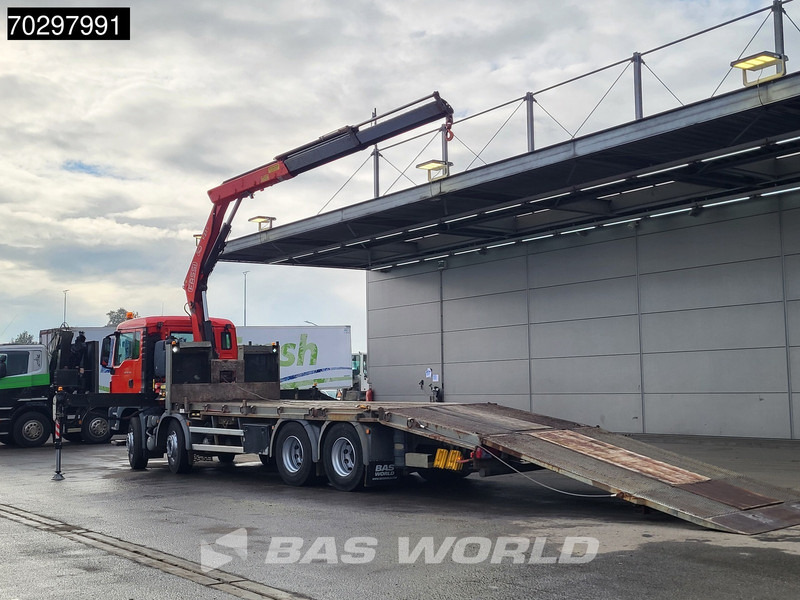 MAN TGS 35.360 TGS 8X2 Fassi F235A.0.22 Crane Kran Winch Hydraulic ramp Lift-Axle Navi Euro 6 - Lastbil med lad, Lastbil med kran: billede 3 MAN TGS 35.360 TGS 8X2 Fassi F235A.0.22 Crane Kran Winch Hydraulic ramp Lift-Axle Navi Euro 6 - Lastbil med lad, Lastbil med kran: billede 3