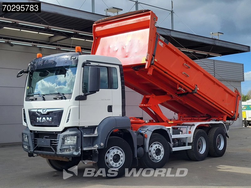 MAN TGS 35.400 8X4 13m3 CIF Bennes 2-side tipper Steel suspension Automatic Euro 6 - Tipvogn lastbil: billede 3 MAN TGS 35.400 8X4 13m3 CIF Bennes 2-side tipper Steel suspension Automatic Euro 6 - Tipvogn lastbil: billede 3