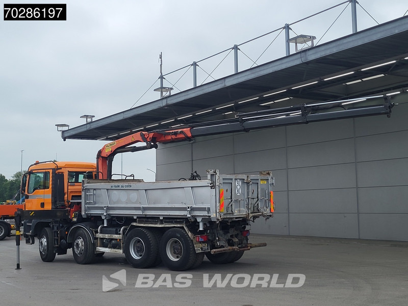 MAN TGS 35.400 8X4 Palfinger PK16001 K Kran Crane Retarder Big-Axle 2-Way tipper Euro 6 - Tipvogn lastbil, Lastbil med kran: billede 2 MAN TGS 35.400 8X4 Palfinger PK16001 K Kran Crane Retarder Big-Axle 2-Way tipper Euro 6 - Tipvogn lastbil, Lastbil med kran: billede 2