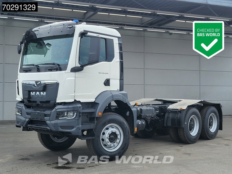 MAN TGS 40.400 6X4 NEW 6x4 chassis PTO Preparation Steelsuspension Big-Axle Automatic Euro 2 - Lastbil chassis: billede 1 MAN TGS 40.400 6X4 NEW 6x4 chassis PTO Preparation Steelsuspension Big-Axle Automatic Euro 2 - Lastbil chassis: billede 1