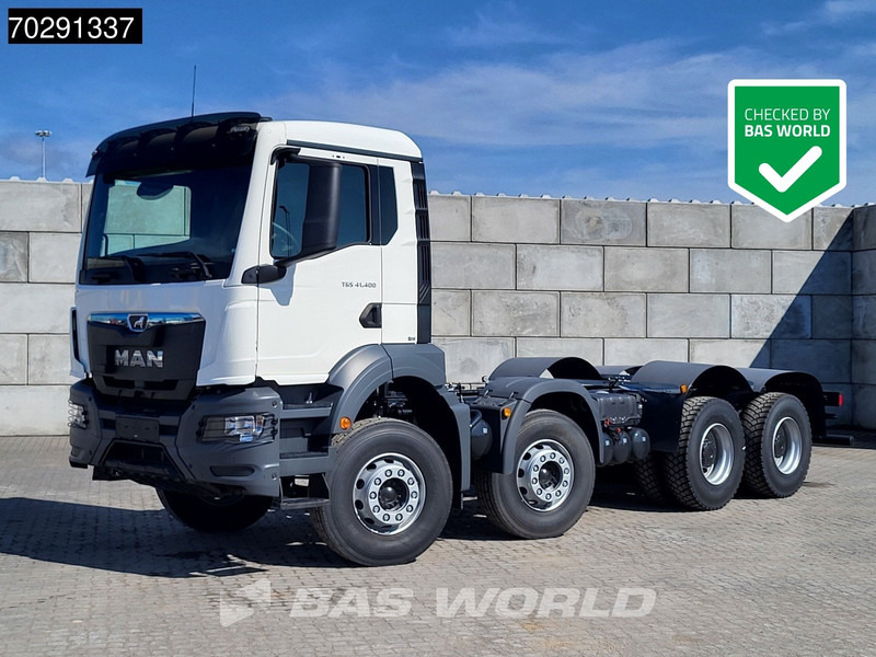 MAN TGS 41.400 8X4 New! Steelsuspension Big-Axle Manual Euro 2 - Lastbil chassis: billede 1 MAN TGS 41.400 8X4 New! Steelsuspension Big-Axle Manual Euro 2 - Lastbil chassis: billede 1