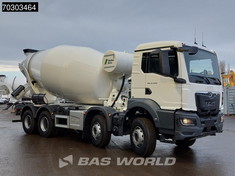 MAN TGS 41.440 8X4 NEW! 12m3 Stetter Mixer Big-Axle Steelsuspension Automatic Euro 6 - Betonbil: billede 3 MAN TGS 41.440 8X4 NEW! 12m3 Stetter Mixer Big-Axle Steelsuspension Automatic Euro 6 - Betonbil: billede 3