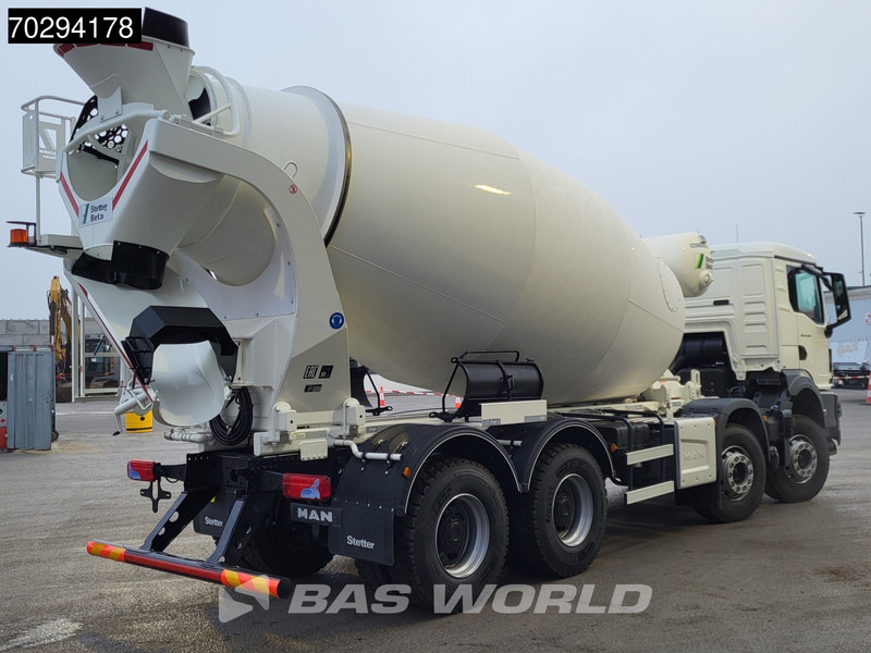MAN TGS 41.440 8X4 NEW! 12m3 Stetter concrete mixer Big-Axle Steelsuspension Euro 6 - Betonbil: billede 5 MAN TGS 41.440 8X4 NEW! 12m3 Stetter concrete mixer Big-Axle Steelsuspension Euro 6 - Betonbil: billede 5