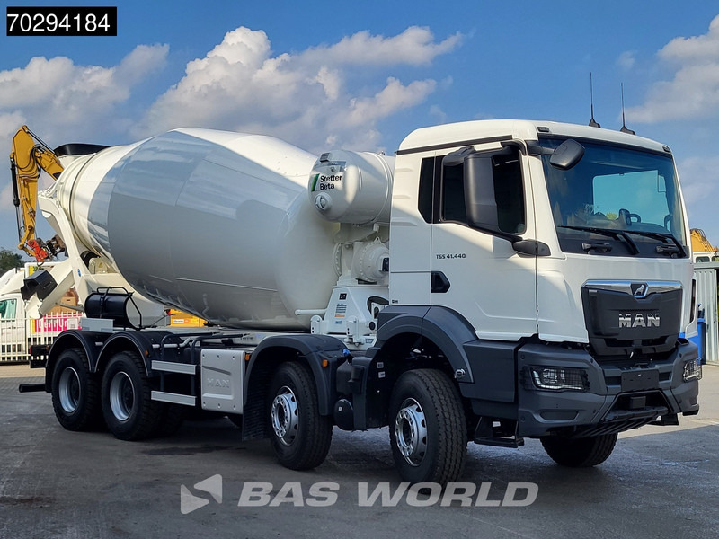 MAN TGS 41.440 8X4 New! 12m3 Stetter Mixer Big-Axle Steelsuspension Automatic Euro 6 - Betonbil: billede 3 MAN TGS 41.440 8X4 New! 12m3 Stetter Mixer Big-Axle Steelsuspension Automatic Euro 6 - Betonbil: billede 3