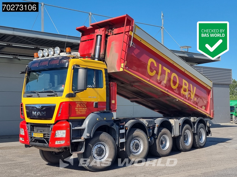 MAN TGS 41.480 10X8 NL-Truck BigAxle 10x8 22m3 Tipper Navi Euro 6 - Tipvogn lastbil: billede 1 MAN TGS 41.480 10X8 NL-Truck BigAxle 10x8 22m3 Tipper Navi Euro 6 - Tipvogn lastbil: billede 1