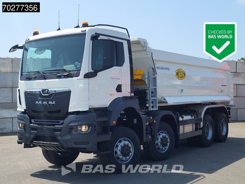 MAN TGS 41.480 8X6 NEW! 19m3 Meiller Tipper Big-Axle Steel suspension Automatic Euro 6 - Tipvogn lastbil: billede 1 MAN TGS 41.480 8X6 NEW! 19m3 Meiller Tipper Big-Axle Steel suspension Automatic Euro 6 - Tipvogn lastbil: billede 1