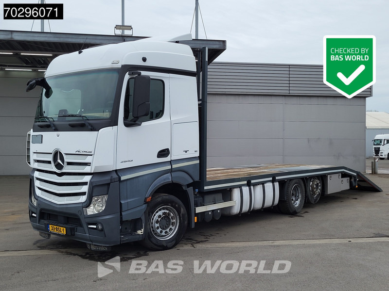 Mercedes-Benz Actros 2543 Actros 6X2 NL-Truck Machine transporter oprijwagen Retarder Lift-Axle ACC Euro 6 - Lastbil med lad: billede 1 Mercedes-Benz Actros 2543 Actros 6X2 NL-Truck Machine transporter oprijwagen Retarder Lift-Axle ACC Euro 6 - Lastbil med lad: billede 1