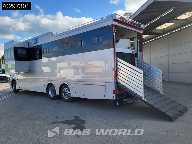 Mercedes-Benz Actros 2551 6X2 Pferdetransport Horse truck + Living Standairco Navi ACC Automatic Euro 6 - Hestetransporter: billede 2 Mercedes-Benz Actros 2551 6X2 Pferdetransport Horse truck + Living Standairco Navi ACC Automatic Euro 6 - Hestetransporter: billede 2