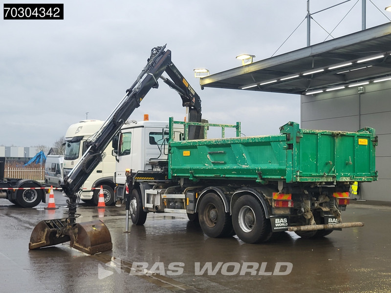 Mercedes-Benz Actros 2646 Actros 6X4 HIAB 122 BS-2 HIDUO Crane Kran 3-way tipper Big-Axle Euro 5 - Tipvogn lastbil, Lastbil med kran: billede 5 Mercedes-Benz Actros 2646 Actros 6X4 HIAB 122 BS-2 HIDUO Crane Kran 3-way tipper Big-Axle Euro 5 - Tipvogn lastbil, Lastbil med kran: billede 5