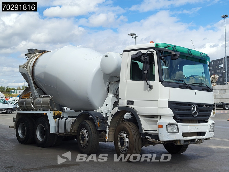 Mercedes-Benz Actros 3236 8X4 9M3 Stetter Mixer Big-Axle 3-Pedals Steelsuspension Euro 3 - Betonbil: billede 3 Mercedes-Benz Actros 3236 8X4 9M3 Stetter Mixer Big-Axle 3-Pedals Steelsuspension Euro 3 - Betonbil: billede 3
