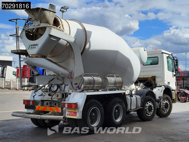 Mercedes-Benz Actros 3236 8X4 9M3 Stetter Mixer Big-Axle 3-Pedals Steelsuspension Euro 3 - Betonbil: billede 5 Mercedes-Benz Actros 3236 8X4 9M3 Stetter Mixer Big-Axle 3-Pedals Steelsuspension Euro 3 - Betonbil: billede 5