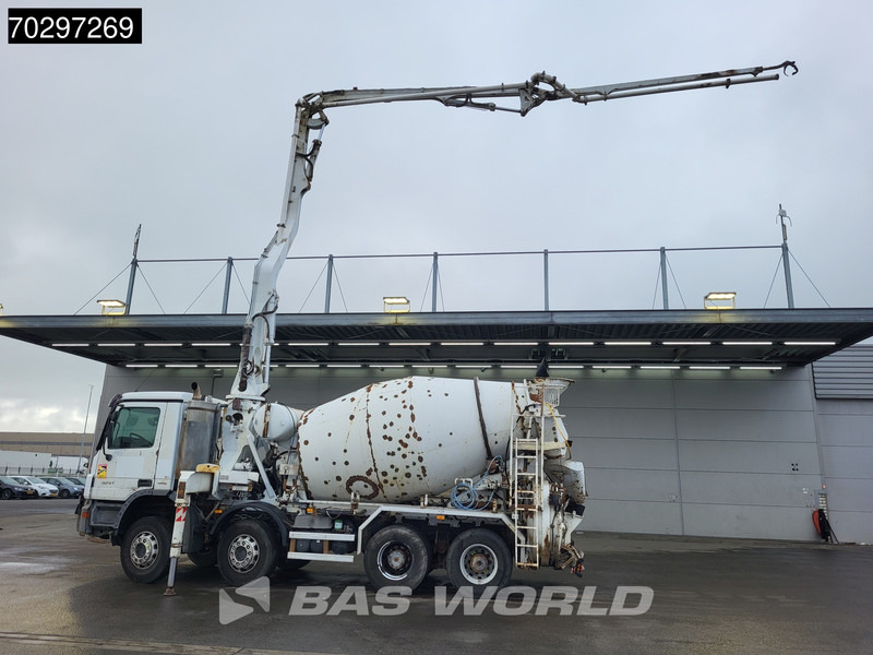 Mercedes-Benz Actros 3241 8X4 7m3 Putzmeister Mixer Big-Axle Steelsuspension Automatic Pompe+Mixer Euro 4 - Betonpumpe: billede 5 Mercedes-Benz Actros 3241 8X4 7m3 Putzmeister Mixer Big-Axle Steelsuspension Automatic Pompe+Mixer Euro 4 - Betonpumpe: billede 5