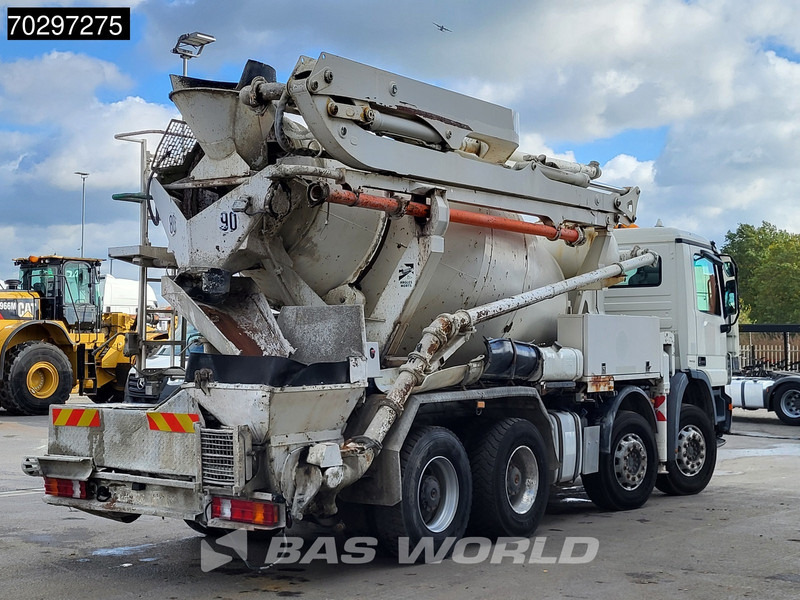 Mercedes-Benz Actros 3241 8X4 7m3 Putzmeister TMM 21-3 Mixer Big-Axle Steelsuspension 3-Pedals Euro 4 - Betonbil: billede 5 Mercedes-Benz Actros 3241 8X4 7m3 Putzmeister TMM 21-3 Mixer Big-Axle Steelsuspension 3-Pedals Euro 4 - Betonbil: billede 5