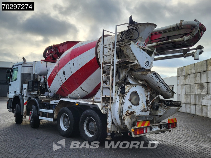 Mercedes-Benz Actros 3241 8X4 Putzmeister M24-3 Pump + 9m3 LIEBHERR Mixer Steelsuspension 3-Pedals Euro 4 - Betonpumpe: billede 2 Mercedes-Benz Actros 3241 8X4 Putzmeister M24-3 Pump + 9m3 LIEBHERR Mixer Steelsuspension 3-Pedals Euro 4 - Betonpumpe: billede 2