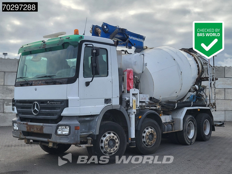 Mercedes-Benz Actros 3241 8X4 Putzmeister TMM 21 +7m3 Liebherr PUMI Steelsuspension 3-Pedals Euro 3 - Betonpumpe: billede 1 Mercedes-Benz Actros 3241 8X4 Putzmeister TMM 21 +7m3 Liebherr PUMI Steelsuspension 3-Pedals Euro 3 - Betonpumpe: billede 1