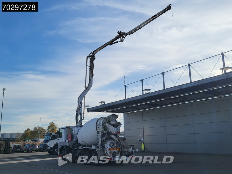 Mercedes-Benz Actros 3241 8X4 Putzmeister TMM 21-G2 PUMI 7m3 Mixer Big-Axle Steelsuspension 3-Pedals Euro 3 - Betonpumpe: billede 5 Mercedes-Benz Actros 3241 8X4 Putzmeister TMM 21-G2 PUMI 7m3 Mixer Big-Axle Steelsuspension 3-Pedals Euro 3 - Betonpumpe: billede 5