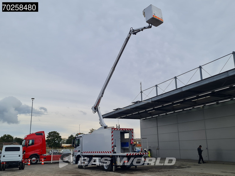 Mercedes-Benz Antos 1830 4X2 Hubarbeitsbühne 14.70m Time France VST 248 NF Navi Euro 6 - Lastbil med kran: billede 2 Mercedes-Benz Antos 1830 4X2 Hubarbeitsbühne 14.70m Time France VST 248 NF Navi Euro 6 - Lastbil med kran: billede 2