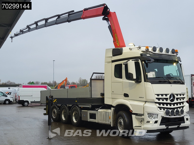Mercedes-Benz Aroc 3653 Arocs 8X4 Palfinger PK26002-EH G Kran Crane Remote Lift + steering axle Euro 6 - Lastbil med lad, Lastbil med kran: billede 3 Mercedes-Benz Aroc 3653 Arocs 8X4 Palfinger PK26002-EH G Kran Crane Remote Lift + steering axle Euro 6 - Lastbil med lad, Lastbil med kran: billede 3