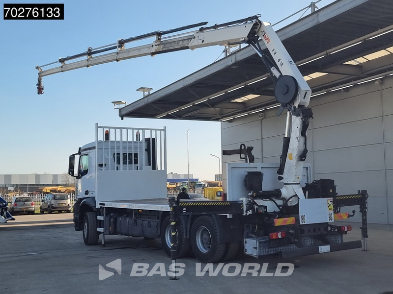Mercedes-Benz Arocs 2636 6X4 HIAB X-HIDUO 188 ES-S Crane Kran Big axle Euro 6 - Lastbil med lad, Lastbil med kran: billede 2 Mercedes-Benz Arocs 2636 6X4 HIAB X-HIDUO 188 ES-S Crane Kran Big axle Euro 6 - Lastbil med lad, Lastbil med kran: billede 2