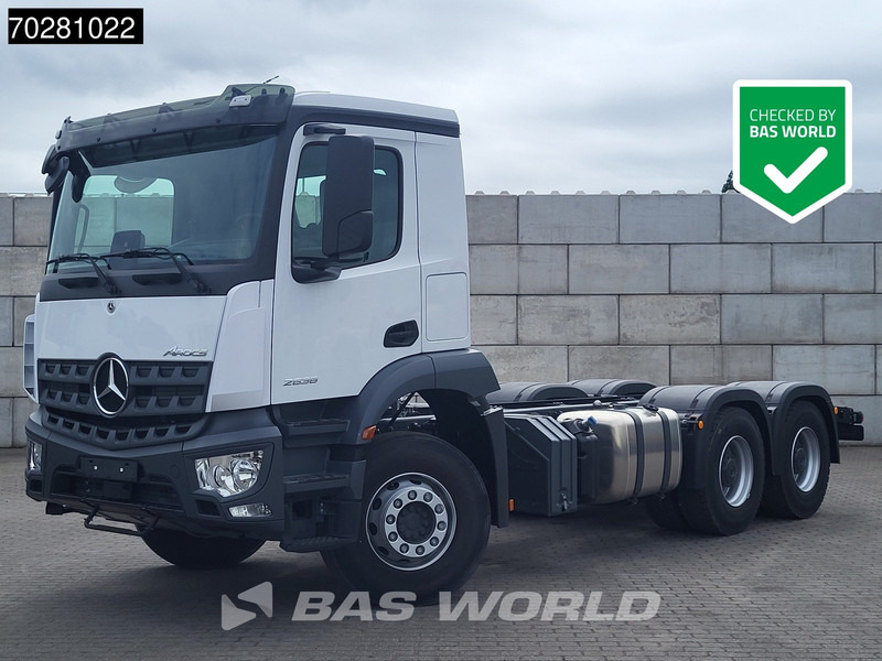 Mercedes-Benz Arocs 2636 6X4 NEW chassis Flywheel PTO Big-Axle Automatic Steelsuspension Euro 6 - Lastbil chassis: billede 1 Mercedes-Benz Arocs 2636 6X4 NEW chassis Flywheel PTO Big-Axle Automatic Steelsuspension Euro 6 - Lastbil chassis: billede 1