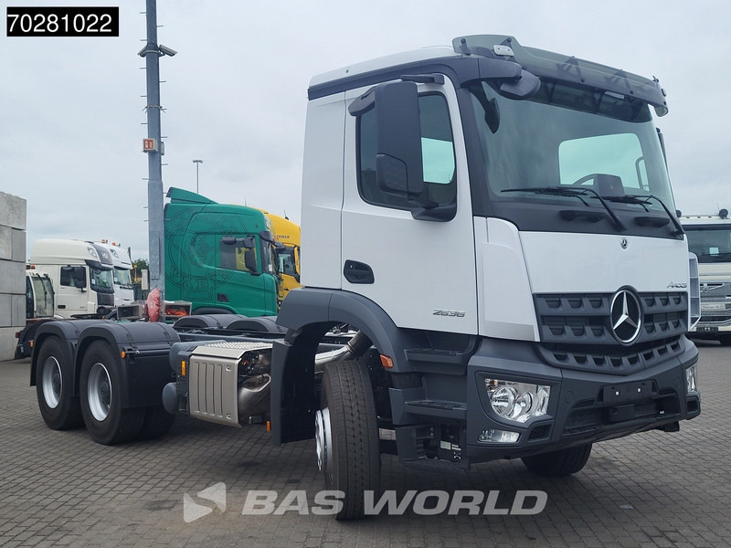 Mercedes-Benz Arocs 2636 6X4 NEW chassis Flywheel PTO Big-Axle Automatic Steelsuspension Euro 6 - Lastbil chassis: billede 3 Mercedes-Benz Arocs 2636 6X4 NEW chassis Flywheel PTO Big-Axle Automatic Steelsuspension Euro 6 - Lastbil chassis: billede 3