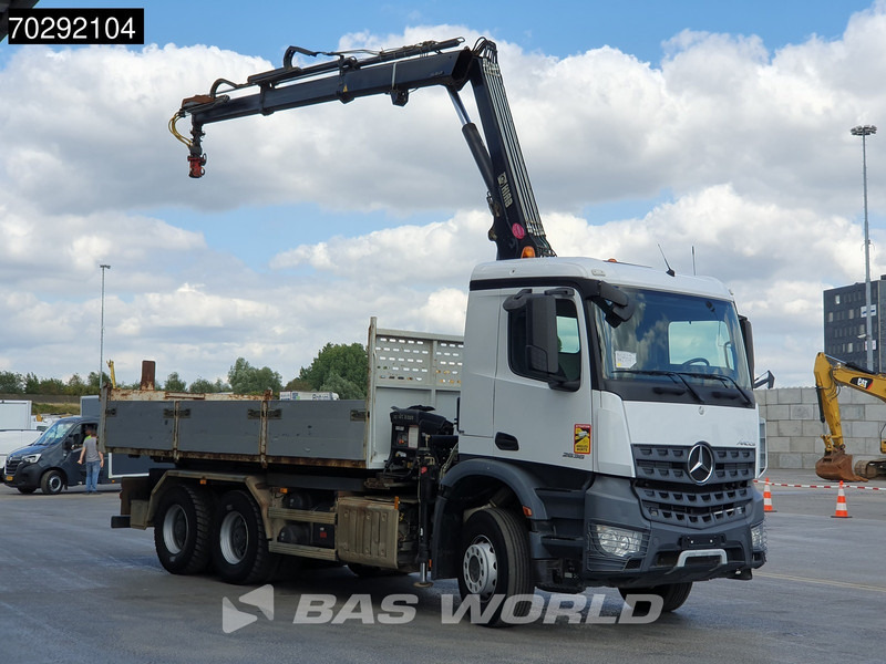 Mercedes-Benz Arocs 2636 Arocs 6X4 8m3 Forez Bennes Tipper HIAB 144 B-2 Hiduo Crane Steelsuspension Automatic Euro 6 - Tipvogn lastbil, Lastbil med kran: billede 3 Mercedes-Benz Arocs 2636 Arocs 6X4 8m3 Forez Bennes Tipper HIAB 144 B-2 Hiduo Crane Steelsuspension Automatic Euro 6 - Tipvogn lastbil, Lastbil med kran: billede 3