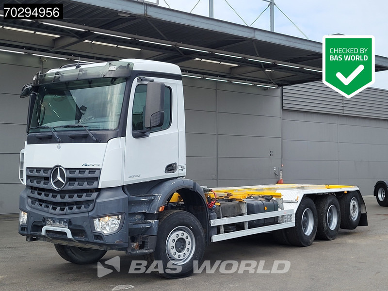 Mercedes-Benz Arocs 3232 Arocs 8X4 LOW Mileage! BDF Big-Axle Lift+Steering-Axle Euro 6 - Containerbil/ Veksellad lastbil: billede 1 Mercedes-Benz Arocs 3232 Arocs 8X4 LOW Mileage! BDF Big-Axle Lift+Steering-Axle Euro 6 - Containerbil/ Veksellad lastbil: billede 1