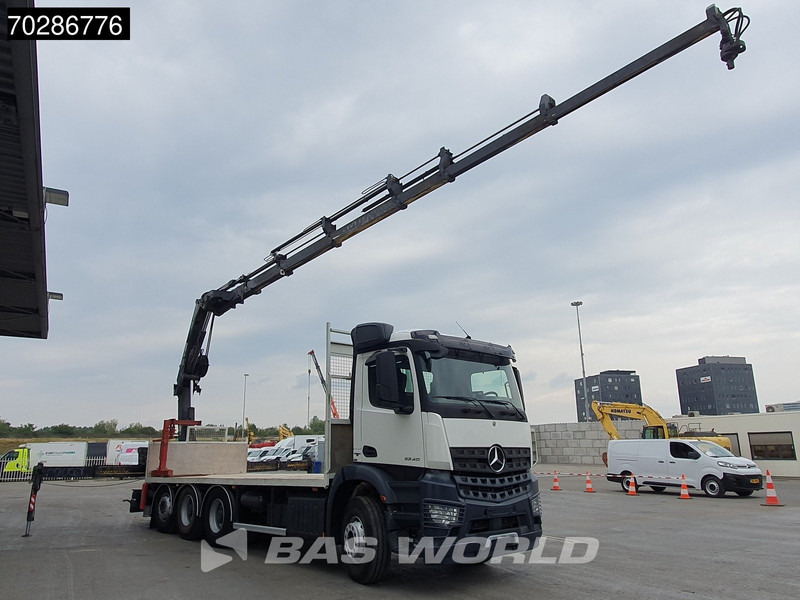 Mercedes-Benz Arocs 3240 8X4 HIAB 211E-6 HIPRO Big-Axle Lift+Steering Navi Euro 6 - Lastbil med lad, Lastbil med kran: billede 3 Mercedes-Benz Arocs 3240 8X4 HIAB 211E-6 HIPRO Big-Axle Lift+Steering Navi Euro 6 - Lastbil med lad, Lastbil med kran: billede 3