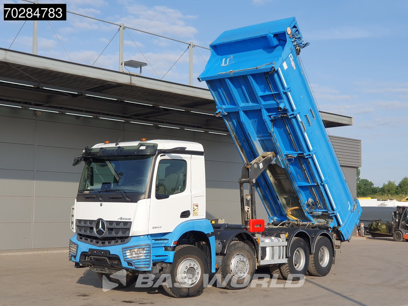 Mercedes-Benz Arocs 3243 8X4 14m3 2-side tipper Big-Axle Steelsuspension Navi Euro 6 - Tipvogn lastbil: billede 3 Mercedes-Benz Arocs 3243 8X4 14m3 2-side tipper Big-Axle Steelsuspension Navi Euro 6 - Tipvogn lastbil: billede 3