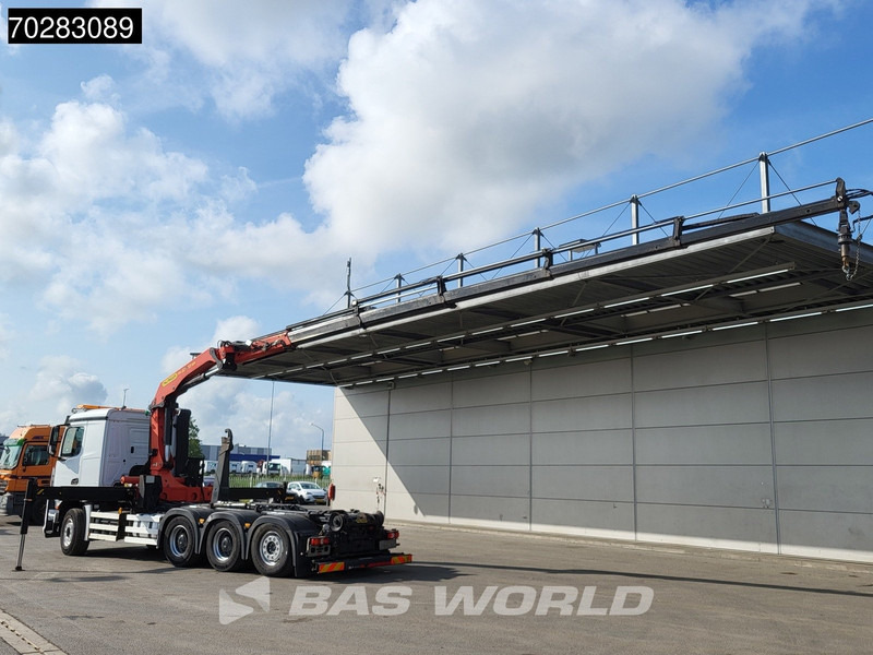 Mercedes-Benz Arocs 3245 Actros 8X4 Palfinger PK22002 EH Crane 17tons hooklift Big-Axle Lift+Lenkachse Navi Euro 6 - Lastbil kroghejs, Lastbil med kran: billede 2 Mercedes-Benz Arocs 3245 Actros 8X4 Palfinger PK22002 EH Crane 17tons hooklift Big-Axle Lift+Lenkachse Navi Euro 6 - Lastbil kroghejs, Lastbil med kran: billede 2