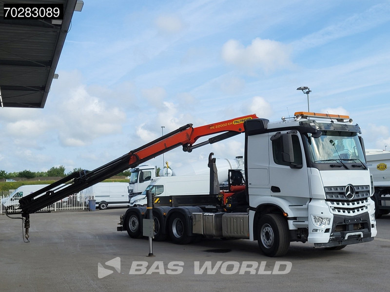 Mercedes-Benz Arocs 3245 Actros 8X4 Palfinger PK22002 EH Crane 17tons hooklift Big-Axle Lift+Lenkachse Navi Euro 6 - Lastbil kroghejs, Lastbil med kran: billede 3 Mercedes-Benz Arocs 3245 Actros 8X4 Palfinger PK22002 EH Crane 17tons hooklift Big-Axle Lift+Lenkachse Navi Euro 6 - Lastbil kroghejs, Lastbil med kran: billede 3