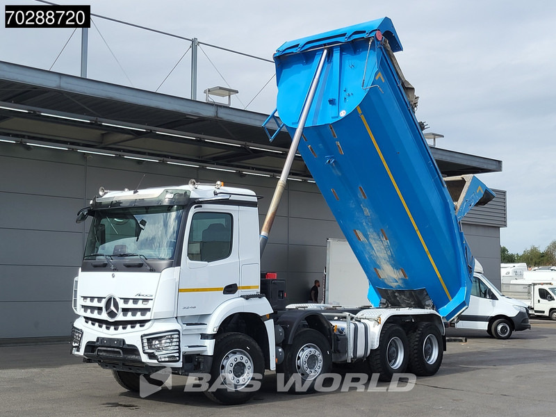 Mercedes-Benz Arocs 3246 8X4 18m3 Marrel tipper Retarder Steelsuspension Automatic Navi - Tipvogn lastbil: billede 3 Mercedes-Benz Arocs 3246 8X4 18m3 Marrel tipper Retarder Steelsuspension Automatic Navi - Tipvogn lastbil: billede 3