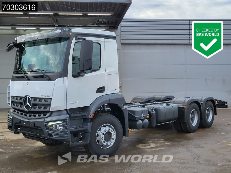 Mercedes-Benz Arocs 3340 6X4 NEW! Euro 5 Full Steel Big Axle Automatic - Lastbil chassis: billede 1 Mercedes-Benz Arocs 3340 6X4 NEW! Euro 5 Full Steel Big Axle Automatic - Lastbil chassis: billede 1