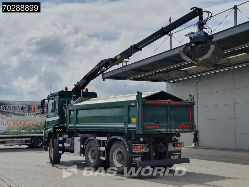 Mercedes-Benz Arocs 3342 Arocs 6X6 NL-Truck HMF 1643 Z-Crane Kran Steering Axle Big-Axle Euro 6 - Tipvogn lastbil, Lastbil med kran: billede 2 Mercedes-Benz Arocs 3342 Arocs 6X6 NL-Truck HMF 1643 Z-Crane Kran Steering Axle Big-Axle Euro 6 - Tipvogn lastbil, Lastbil med kran: billede 2
