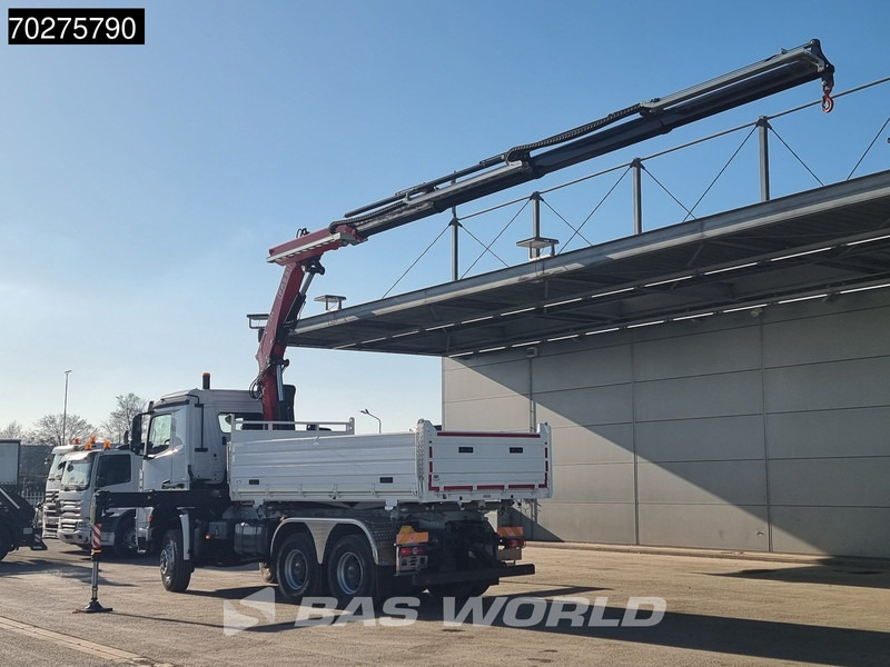 Mercedes-Benz Arocs 3348 6X6 Full Steel Retarder Fassi 25T/M Crane Kran Euro 6 - Tipvogn lastbil, Lastbil med kran: billede 2 Mercedes-Benz Arocs 3348 6X6 Full Steel Retarder Fassi 25T/M Crane Kran Euro 6 - Tipvogn lastbil, Lastbil med kran: billede 2