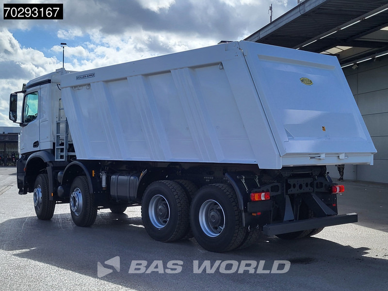 Ny Tipvogn lastbil Mercedes-Benz Arocs 4145 8X4 New! 22m3 Meiller Kipper Big-Axle Steelsuspension Manual Euro 3: billede 6 Ny Tipvogn lastbil Mercedes-Benz Arocs 4145 8X4 New! 22m3 Meiller Kipper Big-Axle Steelsuspension Manual Euro 3: billede 6