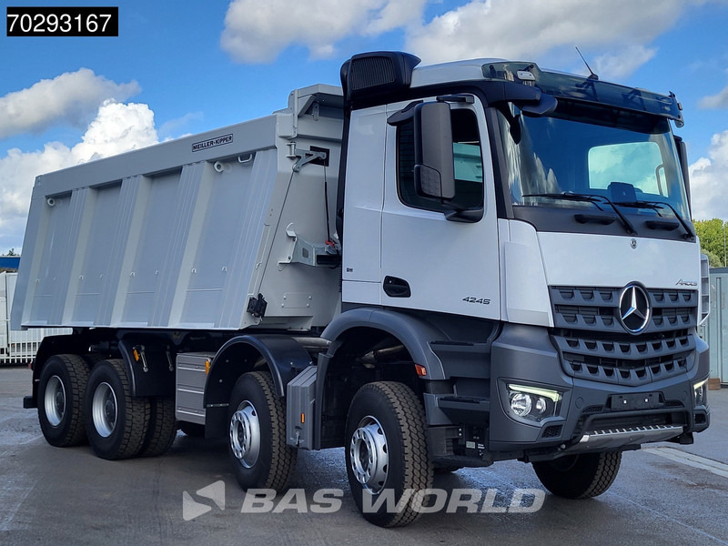 Ny Tipvogn lastbil Mercedes-Benz Arocs 4145 8X4 New! 22m3 Meiller Kipper Big-Axle Steelsuspension Manual Euro 3: billede 7 Ny Tipvogn lastbil Mercedes-Benz Arocs 4145 8X4 New! 22m3 Meiller Kipper Big-Axle Steelsuspension Manual Euro 3: billede 7
