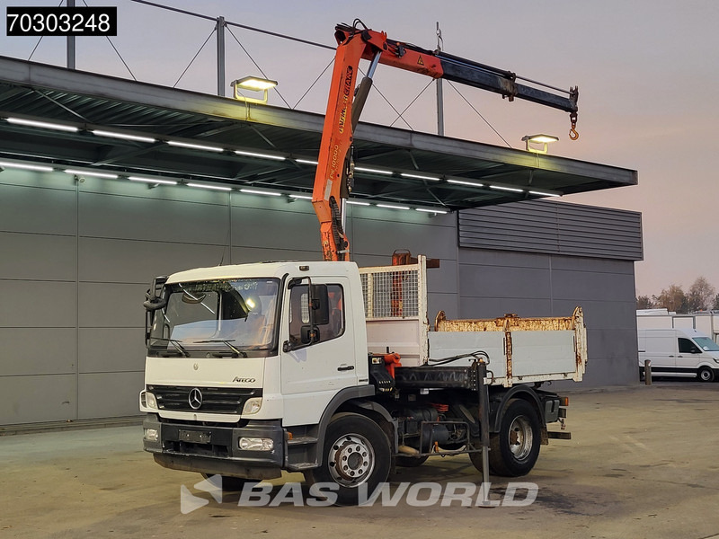 Mercedes-Benz Atego 1624 4X2 Palfinger PK10000 Kran Crane Manual Steelsuspension Euro 4 - Tipvogn lastbil, Lastbil med kran: billede 3 Mercedes-Benz Atego 1624 4X2 Palfinger PK10000 Kran Crane Manual Steelsuspension Euro 4 - Tipvogn lastbil, Lastbil med kran: billede 3